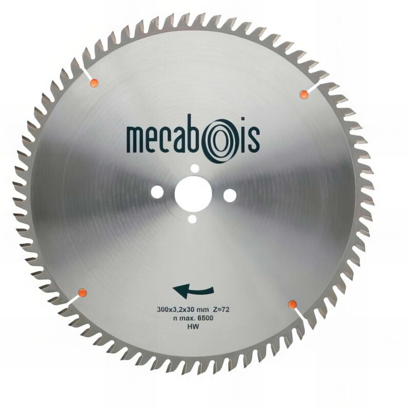 OZAKI 3489 Lame 40 Dents Carbure Scie Circulaire 405 X 30 X 2,4 Mm, Noir