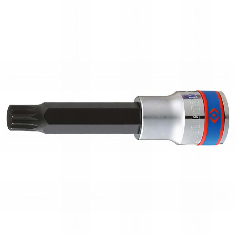 Douille Tournevis XZN M10 1/4'' - 37mm - KS Tools Gamme ULTIMATE - Chrome Vanadium - Pour Vis Triple Fente