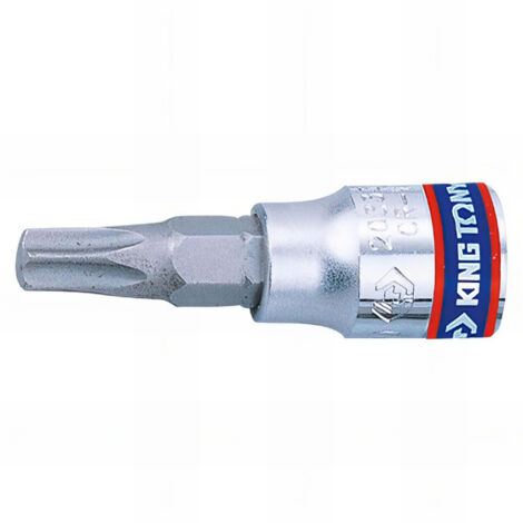 Douille Tournevis Torx T20 KS Tools 911.1361 - 1/2" - Pour Utilisation Manuelle - Embout Nickelé, Finition Satinée