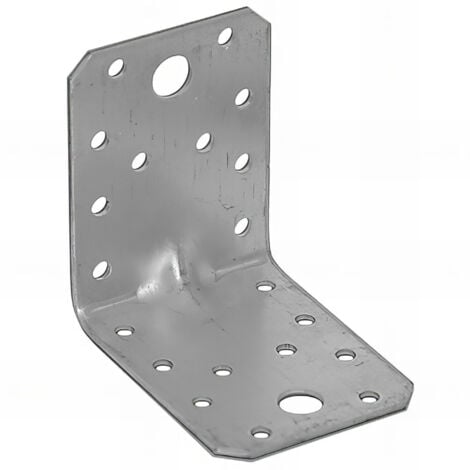Équerre renforcée galvanisée - 70 x 70 x 55 x 1,5 mm