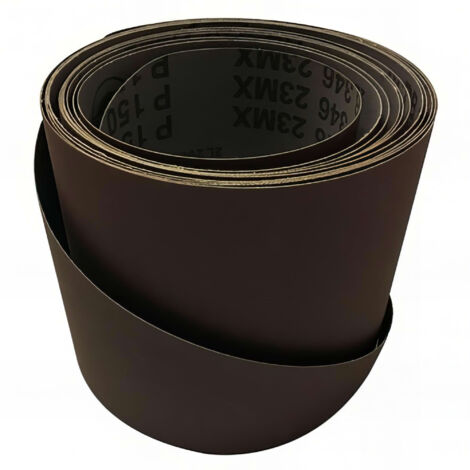 Bande abrasive pour ponceuse SPB25 - A150 - L. 2 750 x l. 101,6 mm (1/2)