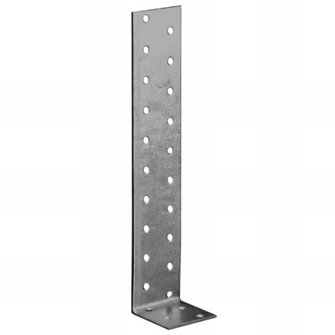 Équerre ancrage béton galvanisée - 300 x 40 x 40 x 2,0 mm