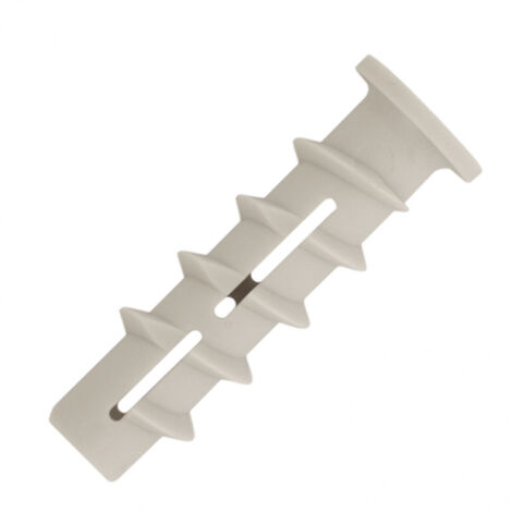Scell-It – Lot de 25 chevilles nylon à visser pour béton cellulaire – Longueur 50mm – Diamètre 6mm – Charge maximale 50kg