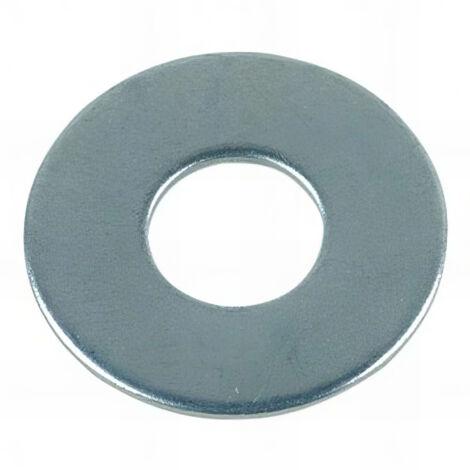 Rondelle plate carrossier M6.4 x 40 x 1.5 mm Zinguée - Boite de 200 pcs - Fixtout 46000602B40