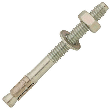 Scell-It – Goujon d'assemblage M12x145mm – Acier zingué/Inox A4 – Sismique BZ-S – Boîte de 25 unités pour fixation renforcée