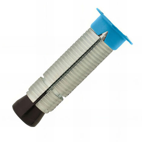 Scell-It – Cheville pour support creux M8 – Acier zingué – Longueur 56mm – Charge lourde jusqu'à 90kg – Installation facile avec collerette bleue