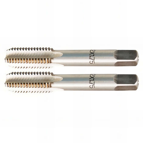 Tarauds M10 X 1,0 – Lot De 2 (cône Et Bouchon), Acier Rapide HSS, Pour Filetage Métrique