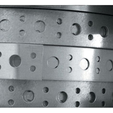 Bande perforée pour serrage de suspente BP 17x0.6 - Lot de 5 rouleaux de 25M (1/4)