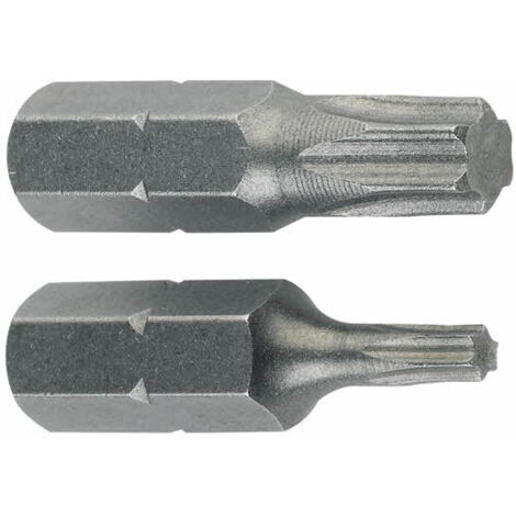 25 embouts de vissage T25 x L. 25 x Q. 6,35 mm - PUTO025 - Index (1/2)