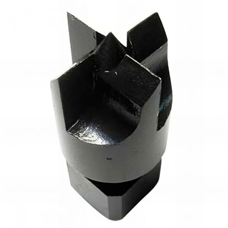 Griffe d'entraînement 4 dents – Accessoire pour tour à bois – Pour travaux de jardinage et entretien des sols – Outil robuste – Holzprofi
