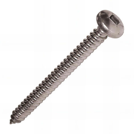 500 vis à tole tête cylindrique, Inox A2 - SQ2 - 4.2 x 22 mm (1/2)
