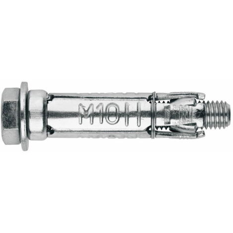 Index – Cheville pour tout type de support – Longueur 40mm – Charge maximale 10kg – Lot de 50 unités – Fixation résistante pour béton armé
