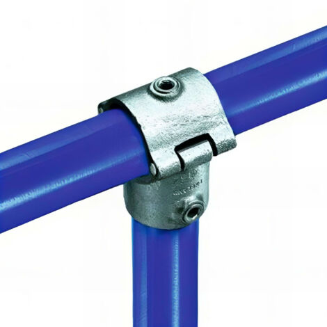 Raccord KEE KLAMP A10-8 en T pour tubes D. 48,3 mm - Galvanisé - KEEA10-8