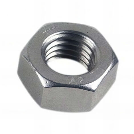 Ecrou hexagonal M16 mm INOX A2 - Boite de 10 pcs - Fixtout EHU16A2B10 (1/2)
