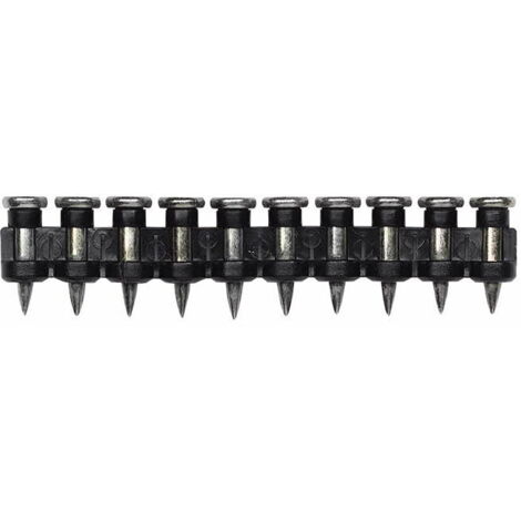 Boite de 1000 - Clou standards pour Cloueur à gaz - Zingué 2,6 x 30  mm (1/2)