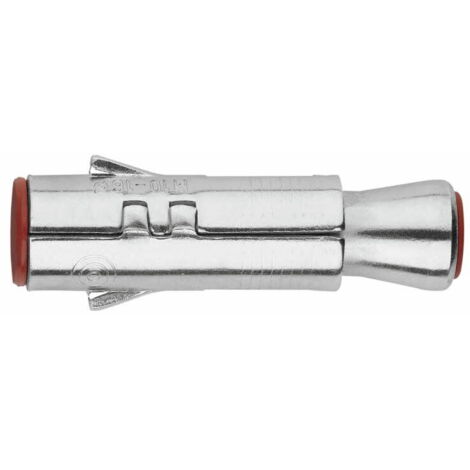 25 chevilles métalliques anti-rotation charges lourdes Douille M12 x 75 mm (D. 20 mm) zingué - AHICA1275 - Index