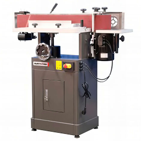 Ponceuse à bande 2 200 W – Longueur de bande 2 260 mm – Largeur 150 mm – Vitesse 16 m/s pour ponçage précis du bois dur – Holzprofi (1/5)