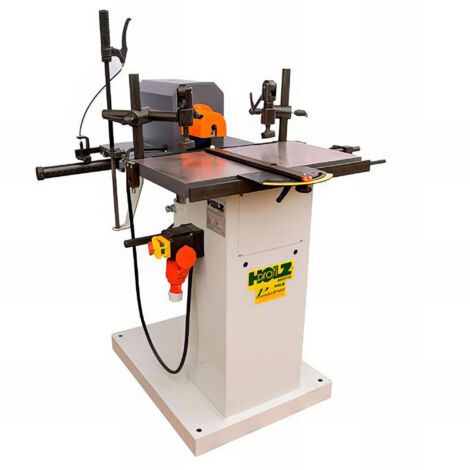 Mortaiseuse à bédane 2200 W 400 V – Course max 205 mm – Vitesse 2840 tr/min – Pour bois dur et teck – Machine robuste – Holzprofi