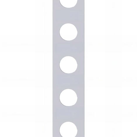 Feuillard perforé galvanisée - 12 x 0,7 mm x 10 m