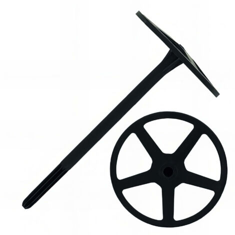 200 fixations noir d'isolant souple sous bardage sans clou, noir - 8 x 140 mm