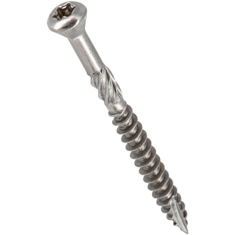 Lot de 600 vis terrasse en INOX A2 à tête fraisée réduite - Empreinte Torx 25 - Diamètre 5 mm - Longueur 50 mm