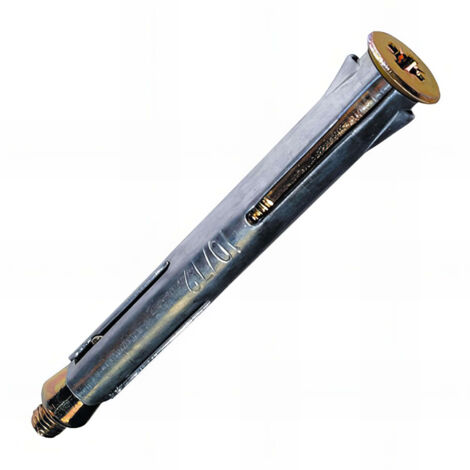 100 chevilles métalliques à cône acier zingué - 10 mm x 152 mm (1/2)