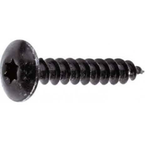 200 Vis pour fixation de penture de volet bois - Torx T30 D. 14 mm - D. 6 x 40 mm - Noir