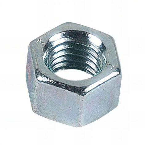 Ecrou hexagonal haut M14 mm Zingué - Boite de 100 pcs - Fixtout 09091402B (1/2)