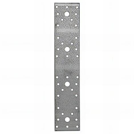 Connecteur plat galvanisé - 280 x 55 x 2,5 mm (1/3)