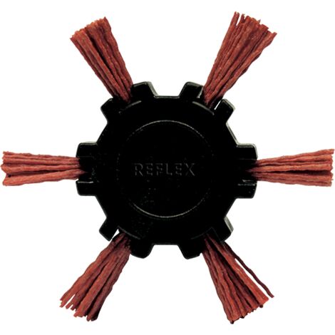 BROSSE EVENTAIL D100 FIL NYLON GR80 TIGE DE 6x30 (1/3)