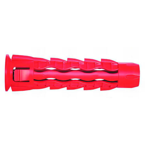 Blister de 100 chevilles multimatériaux Nylon SFX D. 6 x Lt. 30 mm - SFX06030BL - Alsafix (1/2)