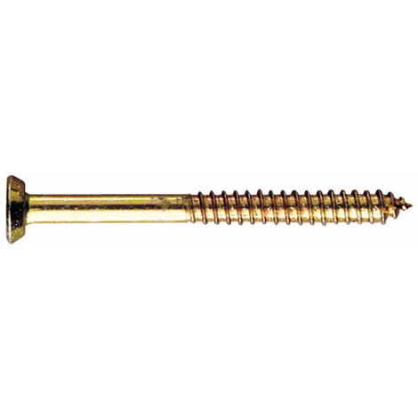 250 vis menuiserie PVC PH2 tête spéciale pour capuchon 4,8 x 95 mm bichromaté - P704895 - Index