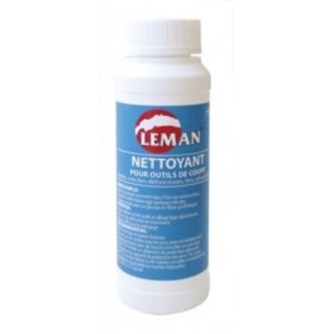 Leman – Nettoyant pour outils de coupe 125 ml – Nettoyage en profondeur des lames acier et carbure – NET125