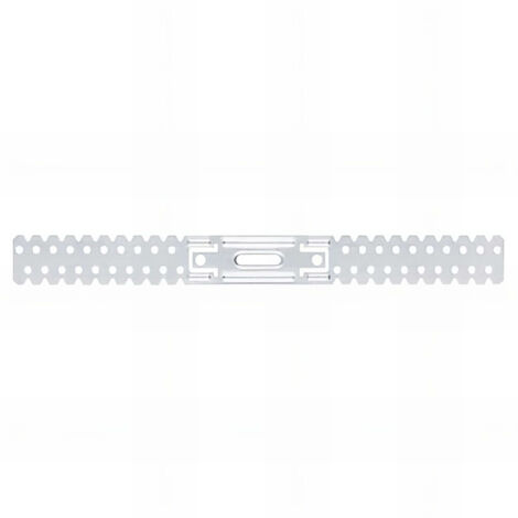 Index – Lot de 100 ancrages en U galvanisés – Fixation sécurisée pour profilés L – Longueur 301 mm – Conforme à EN 13964:2006