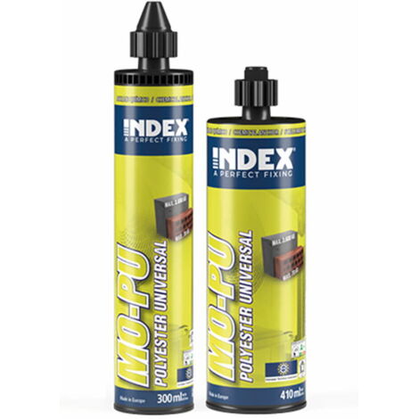 12 cartouches de scellements chimiques, polyester universel, homologuée ATE option 7 - 300 ml (1/2)