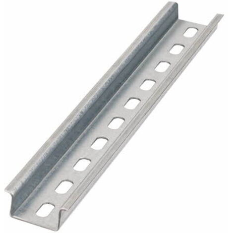 10 profilés pour charges légéres 35x 7,5 x 1,0 mm type C, guide omega perforée atlantis C2 - M (1/2)