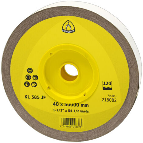 Lot De 10 Bandes Abrasives Pour Parquet - Corindon Grain 120, 200 X 482 Mm
