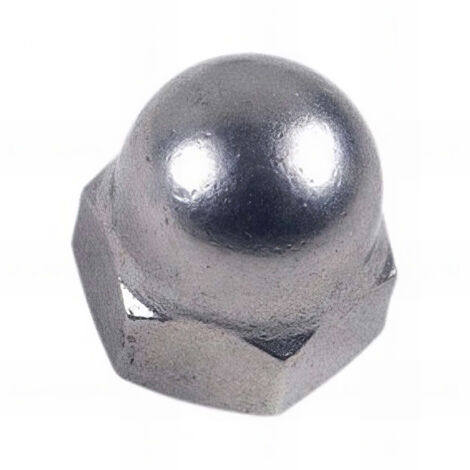 Ecrou borgne M16 mm INOX A2 - Boite de 50 pcs - Fixtout EB16A2 (1/2)