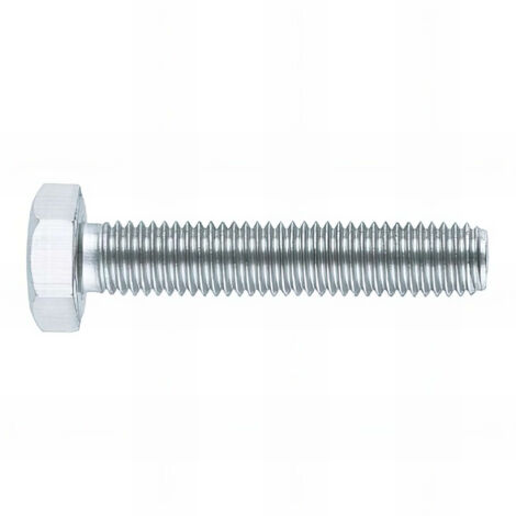 100 vis métriques M12x 70 mm avec tête hexagonale totalement filetée, Inox A2 (1/2)