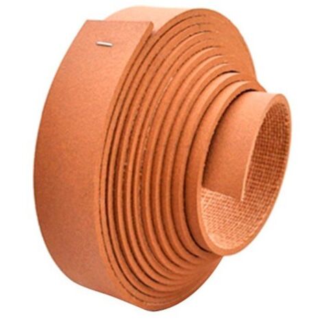 Garniture de volant de scie à ruban en liège toilé 40mm x 4,5mm – Réparation simple – Prolonge la durée de vie de la lame – Vendu au mètre