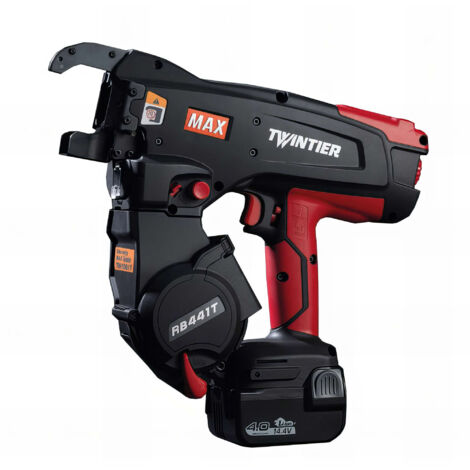 Ligatureuse de fers à béton sans fil 14,4 V avec 2 batteries 4 Ah – Vitesse de ligature 0,7s – Autonomie 2600 ligatures par batterie – Alsafix
