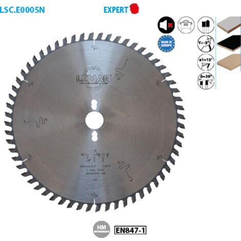 Lame Circulaire Stehle – 550 X 4.0/3.4 X 30 Mm, 133 Dents G7, Pour Aluminium Et Plastique