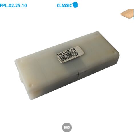 PLAQUETTE HM K05 GRAIN STANDARD 50X9X1,5 2Z 35°