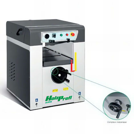 Raboteuse Monophasée L. 410 mm - 230 V - 3 000 W (1/3)