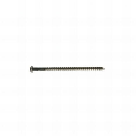 Pointes/clous Annelés Inox A4 - diamètre 2.5 mm 500g - Longueur 35 mm mm