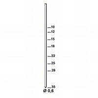 20 000 finettes minibrads en bande STANOX D. 0,6 x L. 10 mm AL-10 - 6AL101 Alsafix