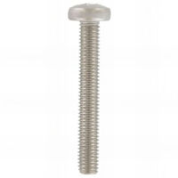 Vis métaux tête cylindrique Pozidriv 6 x 20 mm INOX A4 - Boite de 200 pcs - Fixtout VMCC06020A4