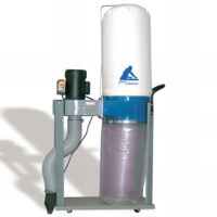 Aspirateur à copeaux 80L 750W 230V – FM230L1 – Débit d'air 850m³/h – Filtration 35 microns pour poussières nocives – Jean L'Ebeniste