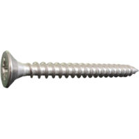 100 vis agglo tête fraisée pozidriv Inox A2 6.0 X 30 mm