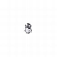 20 écrous cage cylindrique acier zingué mm - Diamètre 6 mm mm